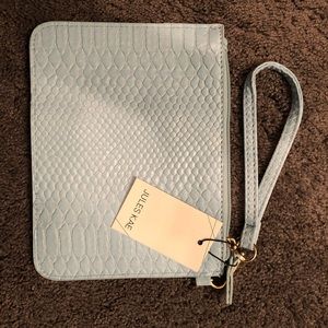 Jules Kae Jen Snake Leather Pouch